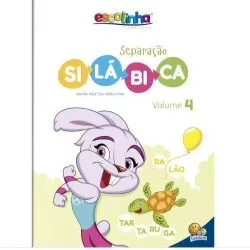 Livro de Atividades Infantil - Separação Silábica Volume 4