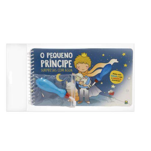 Livro de Atividades Infantil - Surpresas com Água - O Pequeno Príncipe