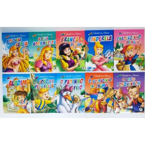 Livro de Colorir  Colorindo Histórias
