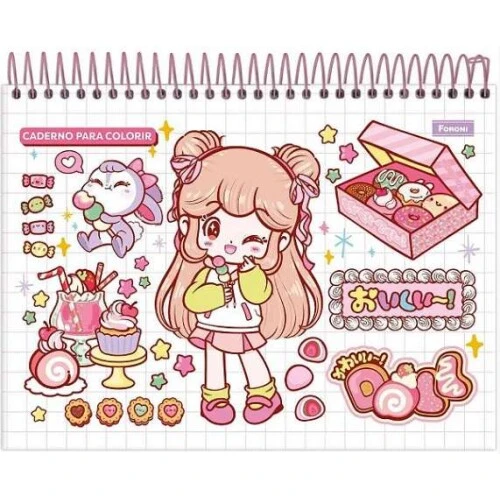 Livro de Colorir Doll - Foroni Livro de Colorir Doll - Foroni