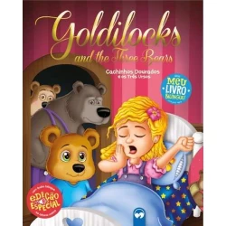 Livro de História Infantil - Cachinhos Dourados