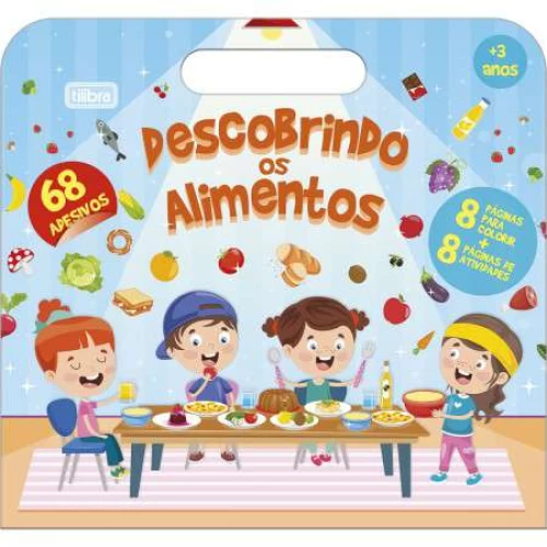 Livro para Colorir Maleta Academié Alimentos - Tilibra