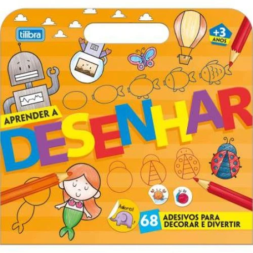 Livro para Colorir Maleta Academié Desenhar - Tilibra