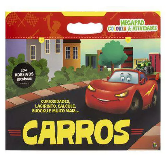 Livro Infantil Colorir Carros Massinhas Divertidas Un D8114 Dcl - Amiga  Shop, Comprar Material de Escritório Online