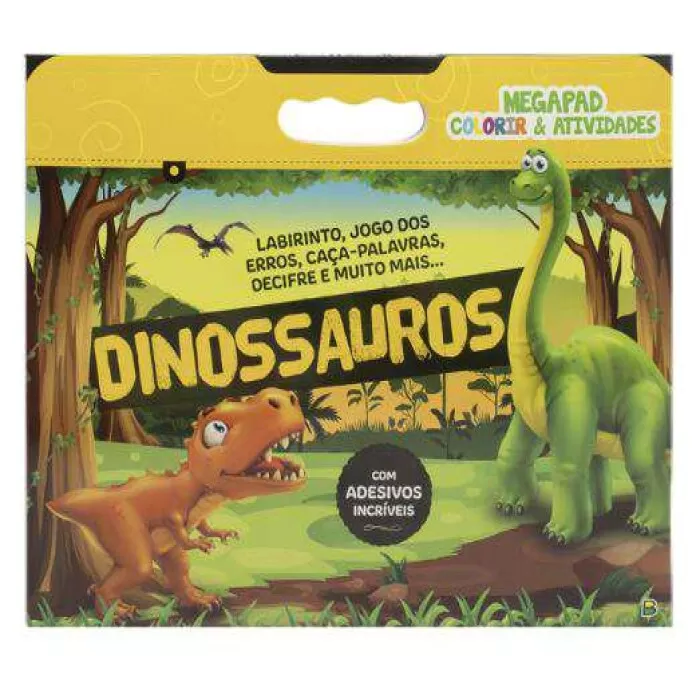 Dinossauro - Desenhos para Colorir - Brinquedos de Papel