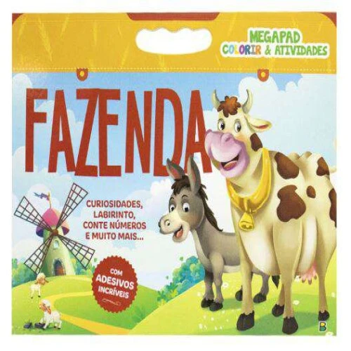 Livro para Colorir Maleta - Fazenda