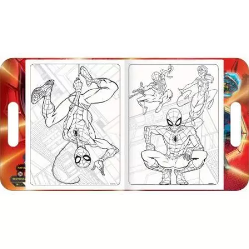 Kit 10 desenhos para colorir em Folha A4 - Tema Homem-Aranha