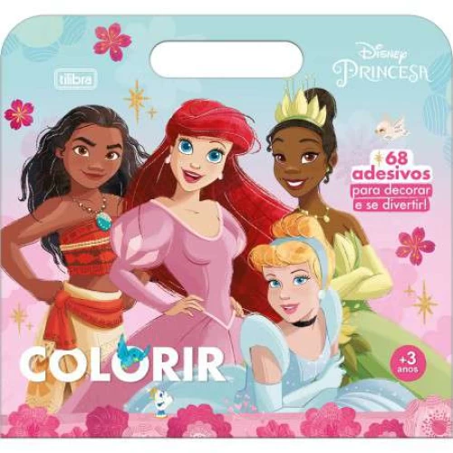 Livro para Colorir Maleta Princesas - Tilibra