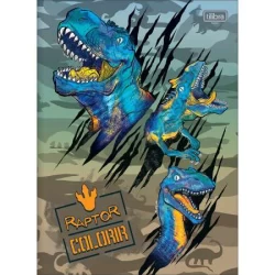 Livro para Colorir Raptor - Tilibra