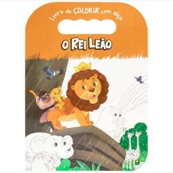 Livro para Colorir com Alça - O Rei Leão