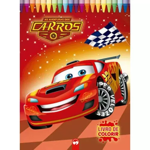 Livro de Colorir Carros Disney Pixar