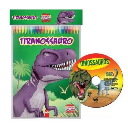 Livro de colorir lindo tiranossauro rex página para colorir e
