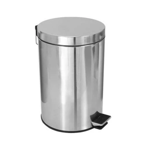 Lixeira com pedal em Aço Inox 20L