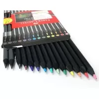 LÁPIS DE COR ECOLÁPIS SUPERSOFT 12 CORES METALICAS - FABER CASTELL