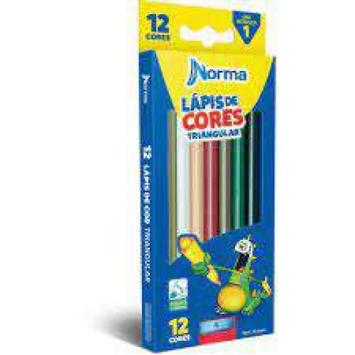 Lápis de Cor 12 cores - Norma