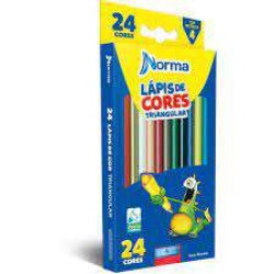 Lápis de Cor 24 cores - Norma