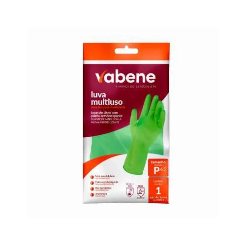 Luva Multiuso Verde Vabene P