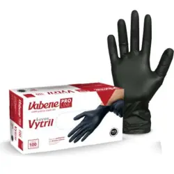 Luva Procedimento Vytril Tam P c/100 Preta - Vabene