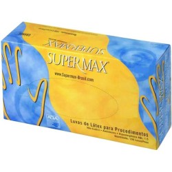 Luva de Procedimento Supermax Lisa - TAM G