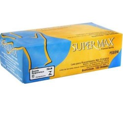 Luva de Procedimento Supermax Lisa - TAMANHO P