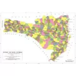 Mapa Santa Catarina - Board Net