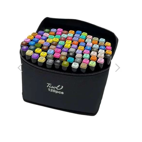 Marcador Artístico Touch Bolsa - 120 Cores