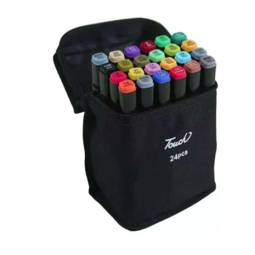 Marcador Artístico Magic Bolsa - 24 Cores