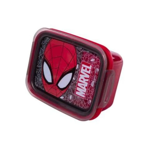 Marmita Infantil Homem Aranha com trava 850ml - Plasútil