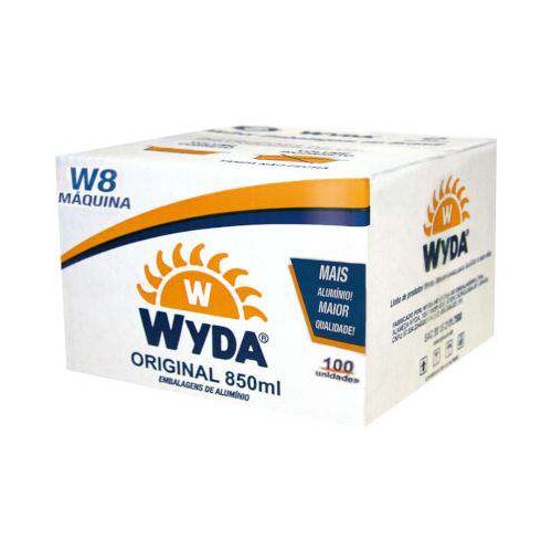 Marmitex No.8 c/100 Wyda (nova embalagem) Marmitex No.8 c/100 Wyda (nova embalagem)