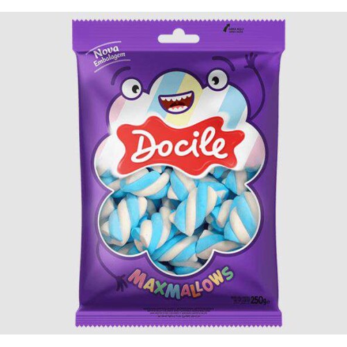 Marshmallow Max Mallows Twist 250g - Docile Marshmallow Max Mallows Twist 250g - Docile