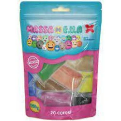 Massa de Eva Make 250g C/20 Cores
