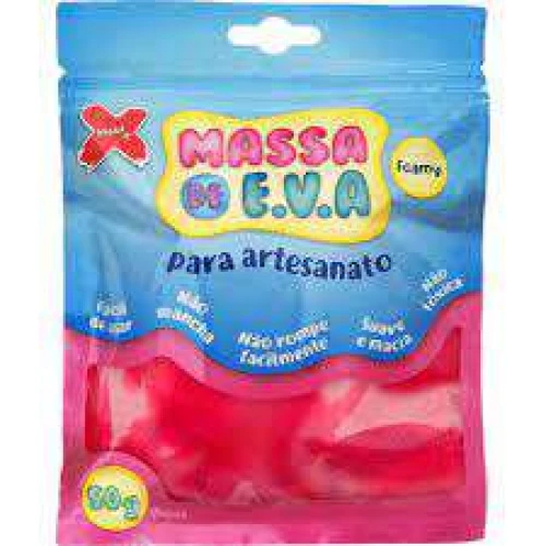 Massa de Eva Make- Vermelho Massa de Eva Make- Vermelho