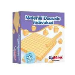 Material Dourado 62 peças  Cia Brink