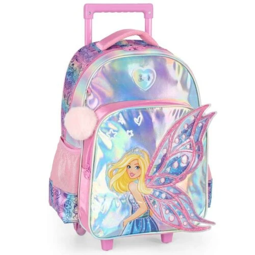 Mochila C/ Rosa Luxcel Barbie Borboleta