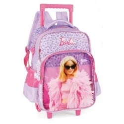 Mochila C/Roda Luxcel Barbie - Violeta