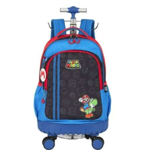 Mochila C/ Roda Super Mario