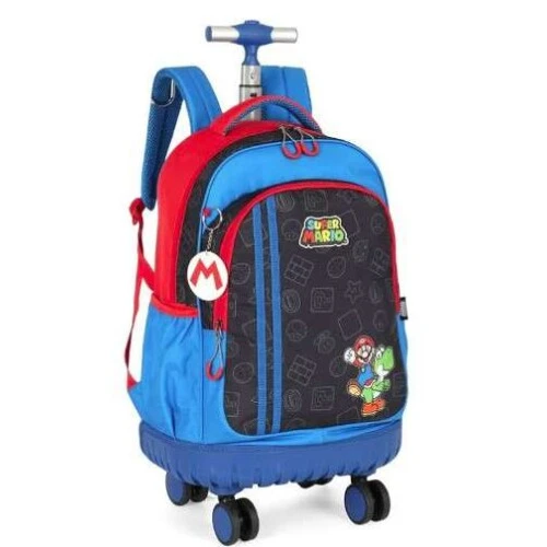 Mochila C/ Roda Super Mario