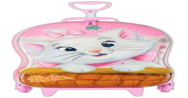 Lancheira 3D Infantil - Disney - Gata Marie - Maxtoy