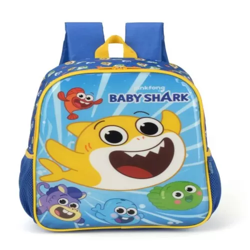 Mochila Baby Shark Azul - Luxcel