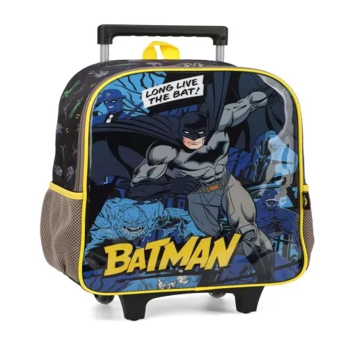 Mochila Batman Preto com Amarelo - Luxcel