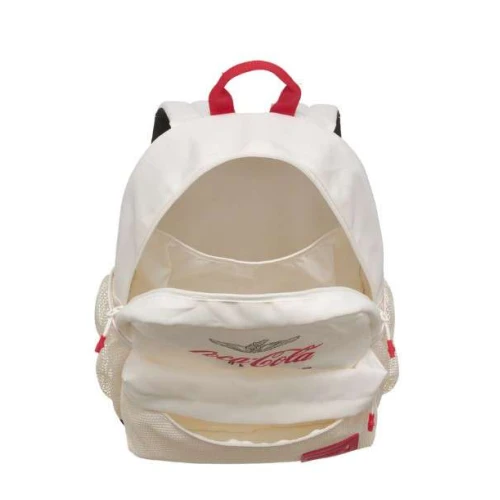 Mochila Coca-Cola Pause Off White - Pacific Mochila Coca-Cola Pause Off White - Pacific
