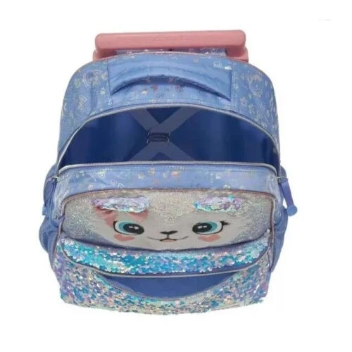 Mochila com Roda Pack-me Husky Azul- Pacific