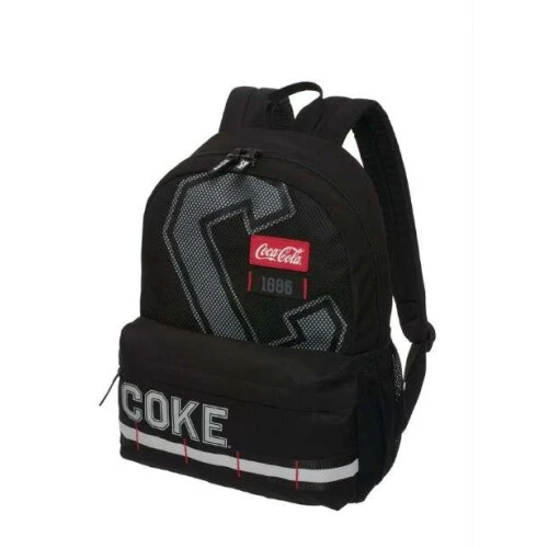 Mochila Coca-Cola Preta Blackout - Pacific Mochila Coca-Cola Preta Blackout - Pacific