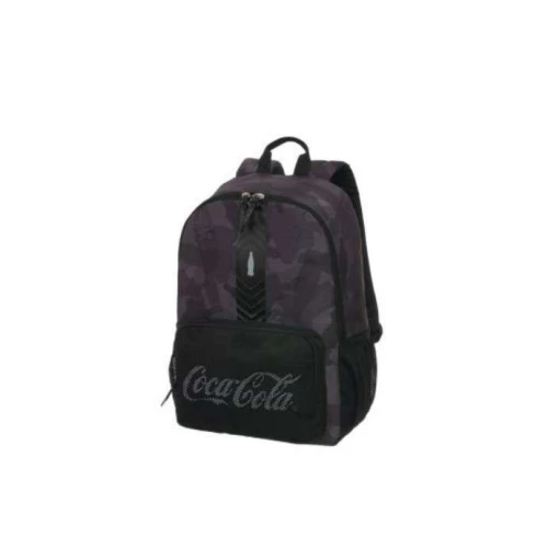 Mochila Coca-Cola Preta Blackout - Pacific