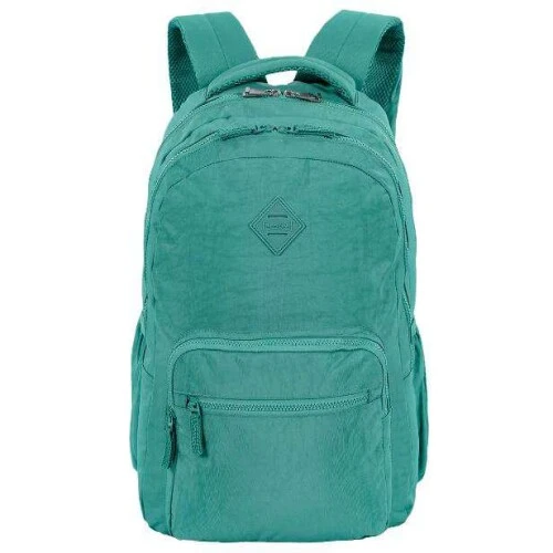 Mochila College Crinkle Verde Jade - Sestini