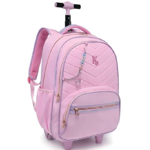 Mochila Com Roda Nova Rio Kika Lovers Ref. KK2681-R G Mochila Com Roda Nova Rio Kika Lovers Ref. KK2681-R G