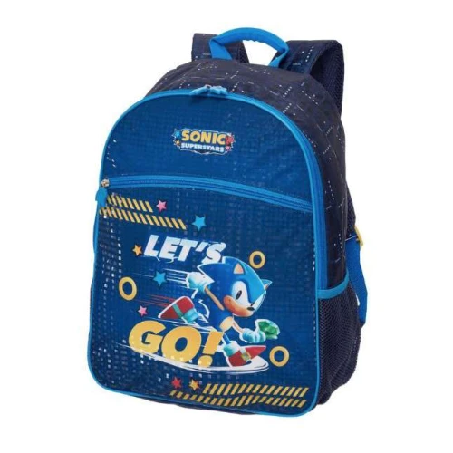 Mochila Escolar Sonic Azul - Pacific Mochila Escolar Sonic Azul - Pacific