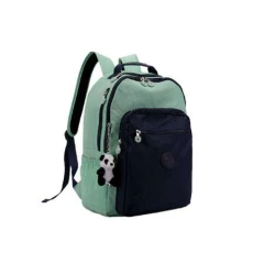 Mochila Escolar verde azul - Tegaote
