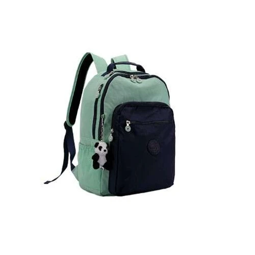 Mochila Escolar verde azul - Tegaote