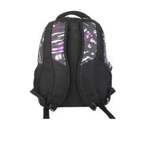 Mochila Feminina Preta Floral - Mormaii